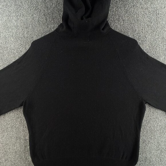 Ralph Lauren Polo Jeans Rabbit Hair Blend Black Flag Sweater Hooded USA Logo RL - Picture 14 of 14